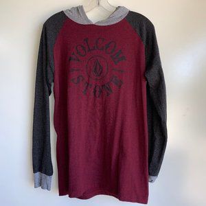 VOLCOM Boys Hoodie  Hooded Shirt Size XL